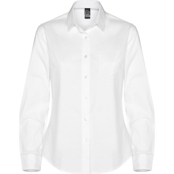 MOSCU WOMAN SHIRT S/S WHITE