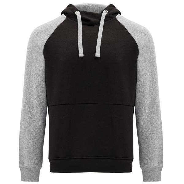 BADET SWEATSHIRT S/3XL BLACK/HEATHER GREY