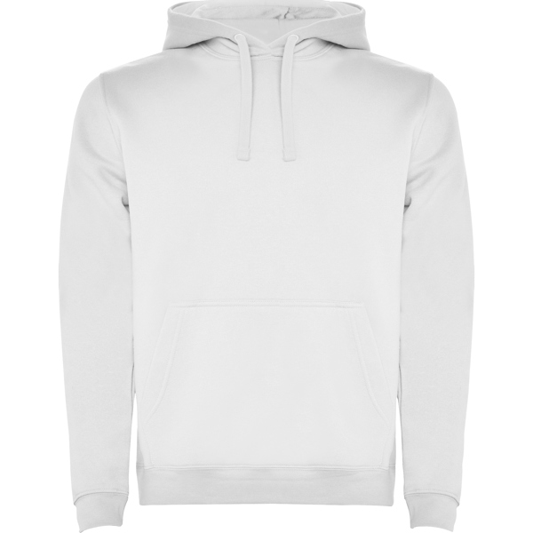 URBAN HOODED SWEATSHIRT S/4XL WHITE