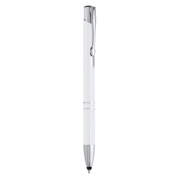 HALLERBOS ANTIBACTERIAL TOUCH PEN WHITE