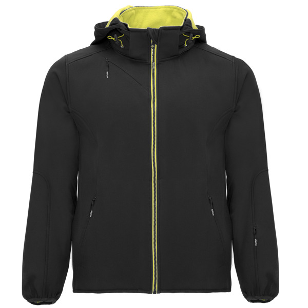 SIBERIA SOFTSHELL S/3XL BLACK