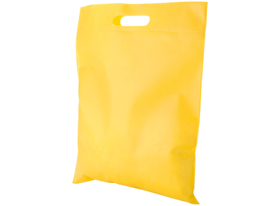 BAG IN TNT YELLOW 38X35 cm