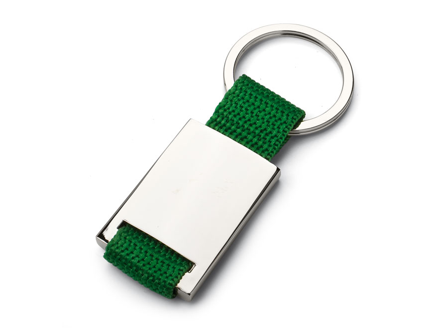 KEYCHAIN - NYLON GREEN