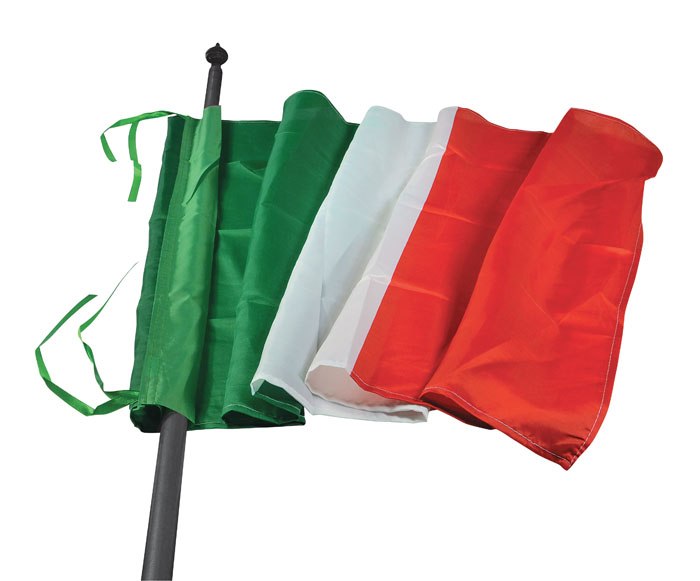 ITALIAN FLAG 70X100 - SATIN