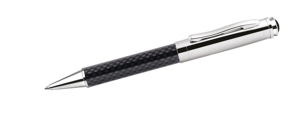 BALLPOINT CHROMED IN CARBON FIBER