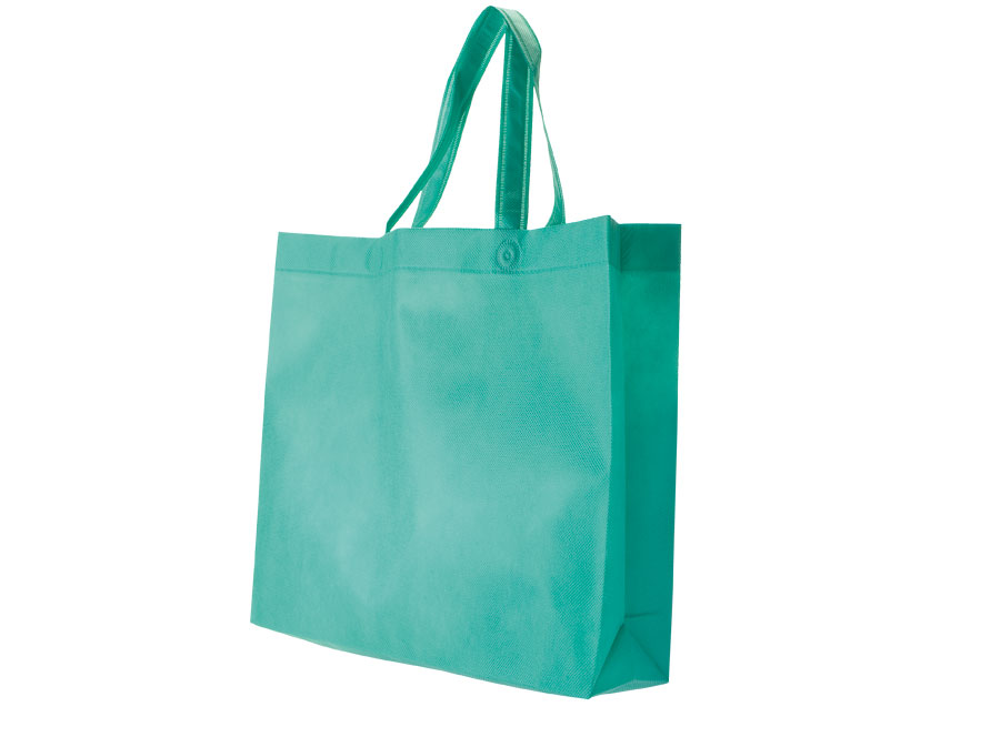 BAG IN TNT GREEN 38X34X10 cm