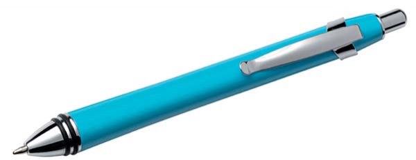 BALLPOINT METAL LIGHT-BLUE