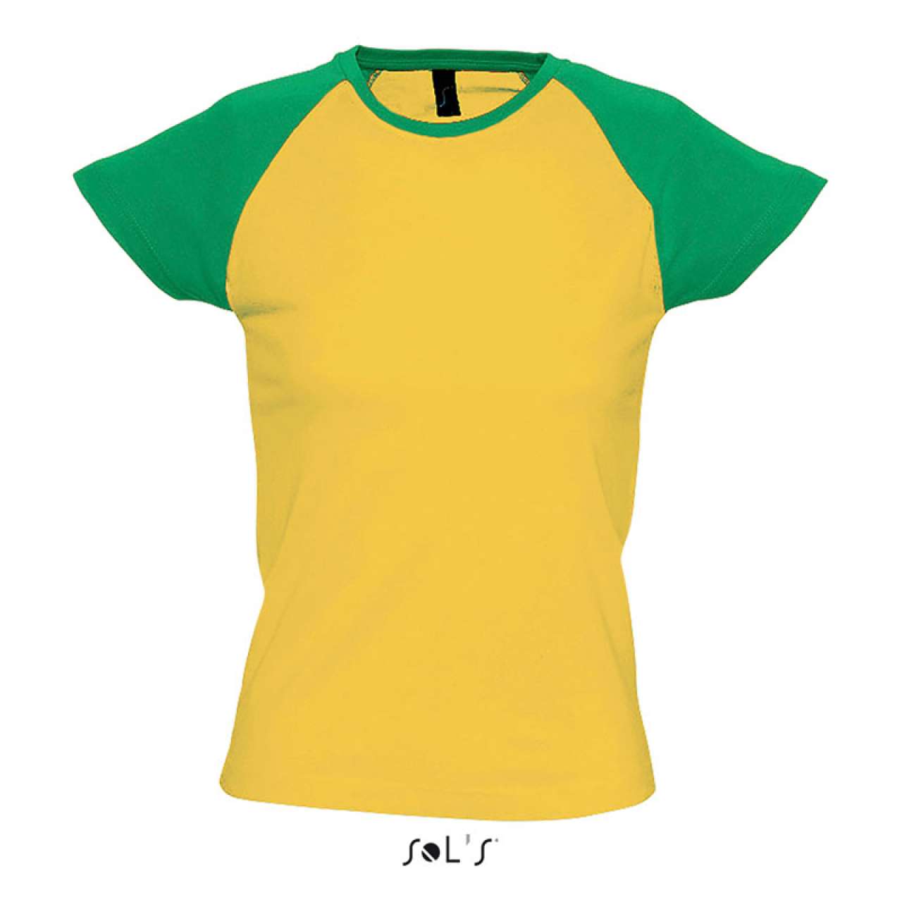 SOL'S MILKY - WOMEN'S 2-COLOR RAGLAN SLEEVES T-SHI