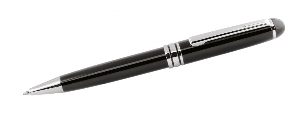 BALLPOINT BLACK - CHROMED d=13.5mm