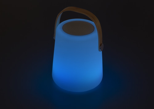 Plastic LED speaker