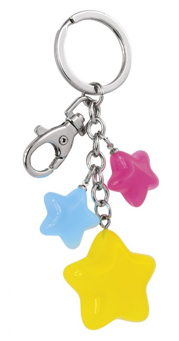 KEY CHAIN ACRYLIC STAR YELLOW - NO BOX