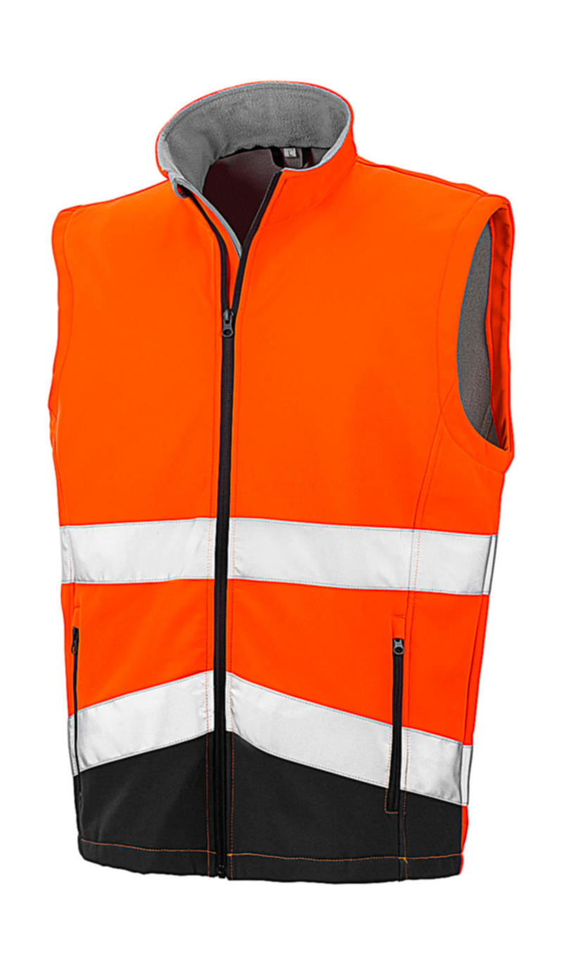 Printable Safety Softshell Gilet