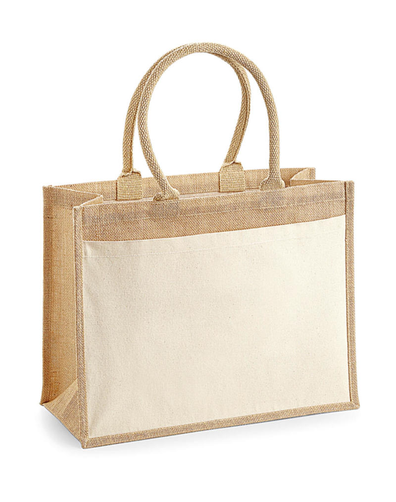 Cotton Pocket Jute Shopper