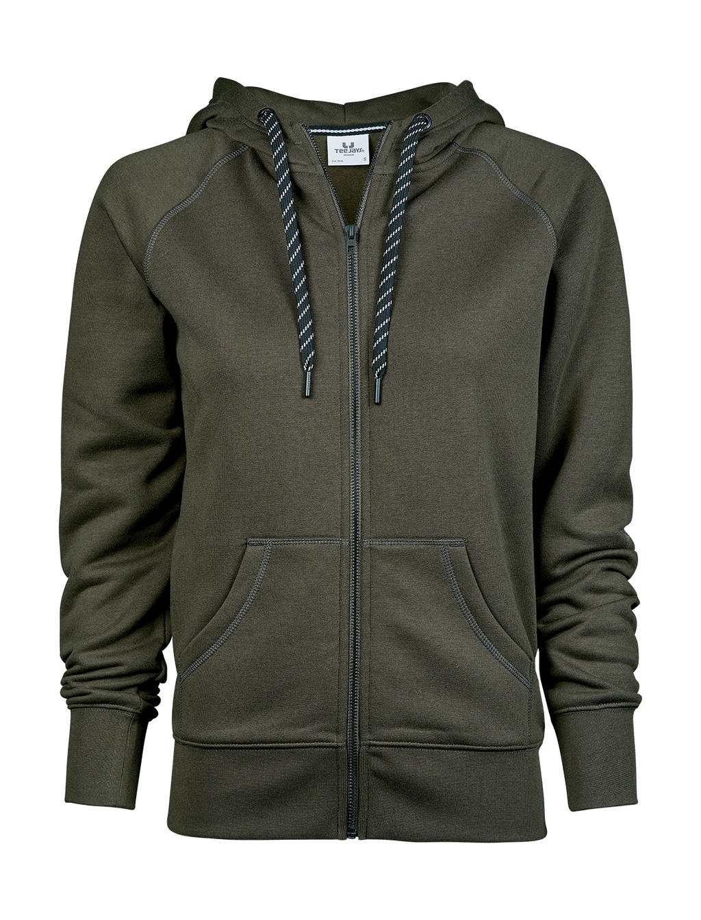 Ladies Fashion Full Zip Hood