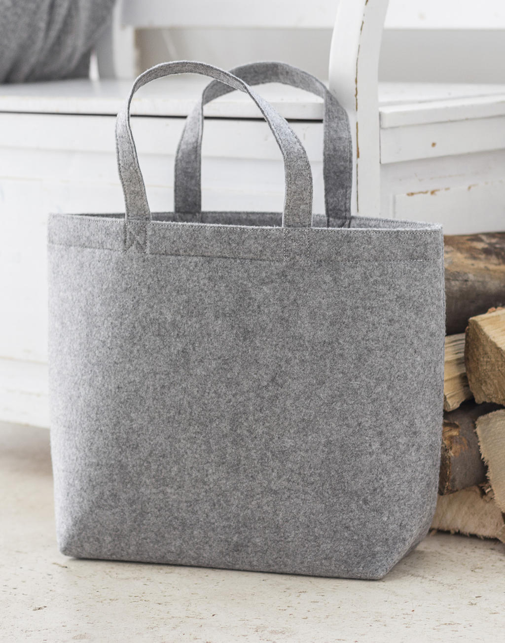 Large Felt Shopper