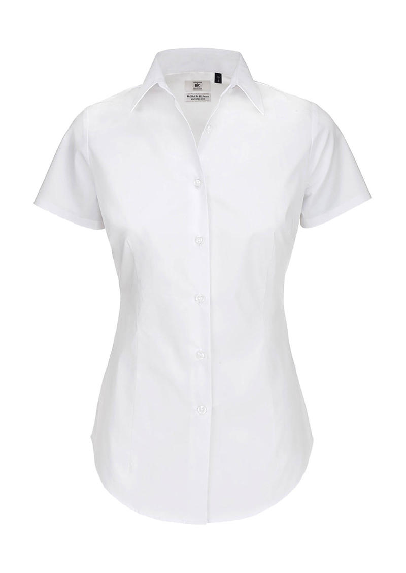 Black Tie SSL/women Poplin Shirt 