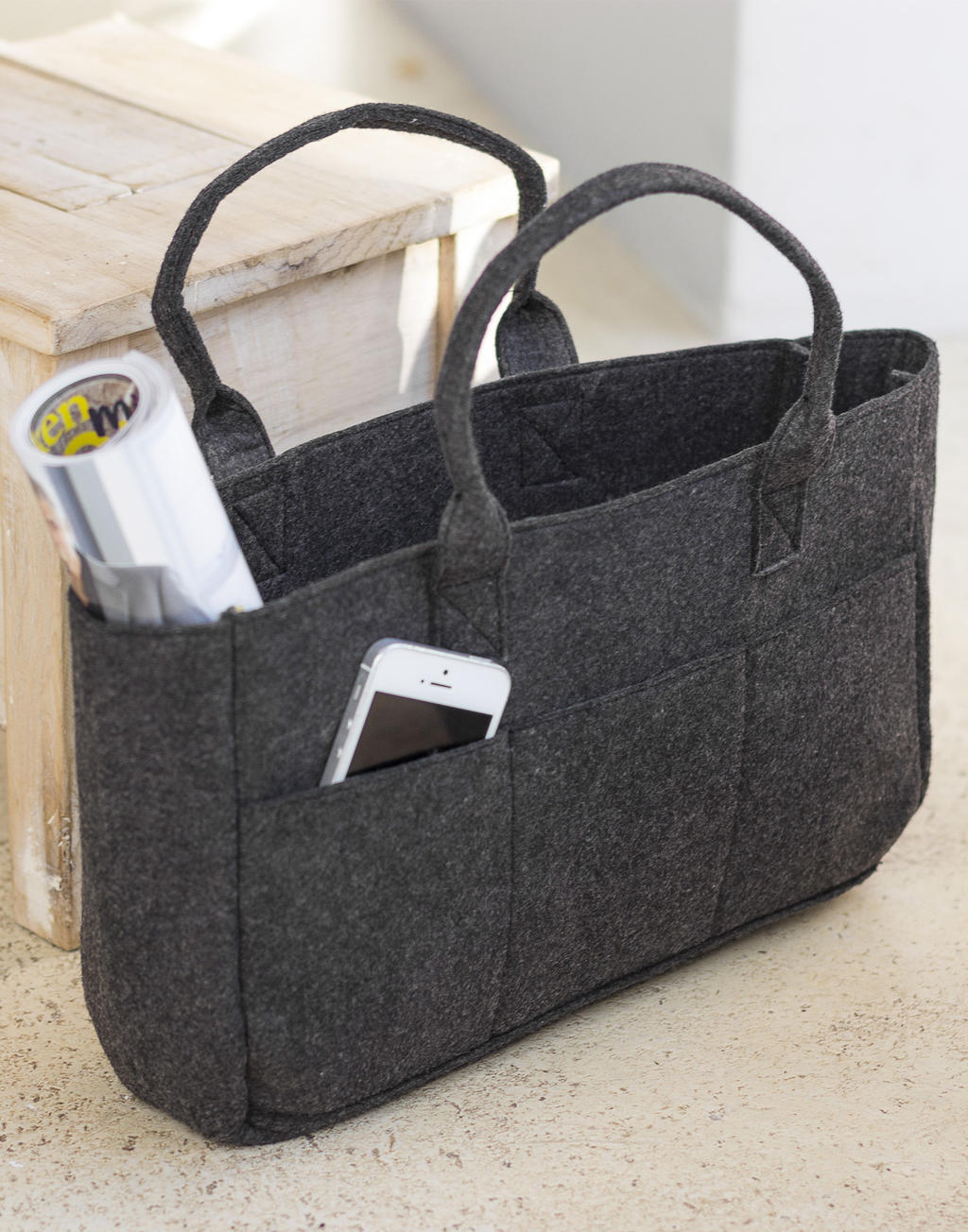 Pocket Felt Shopper