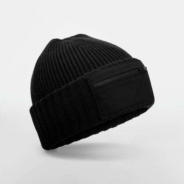 Zip Patch Beanie