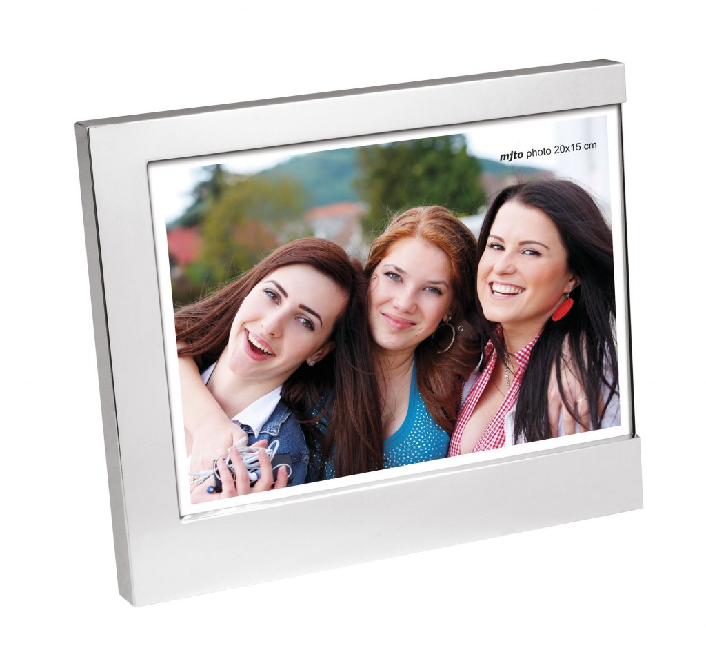 PHOTO FRAME METAL SHINY CM20X15