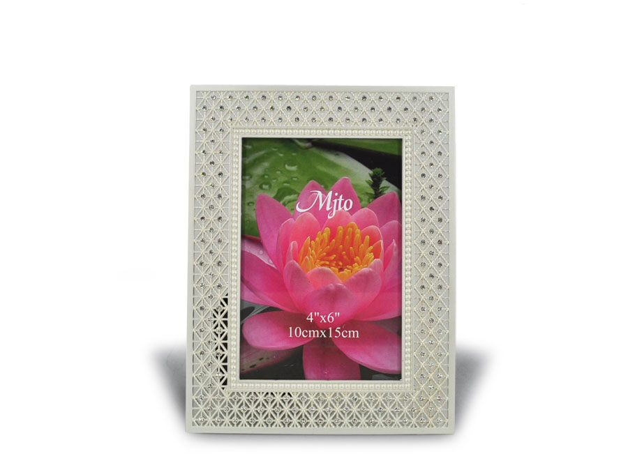 PHOTOFRAME SILVER CRYSTAL - 100x150 mm