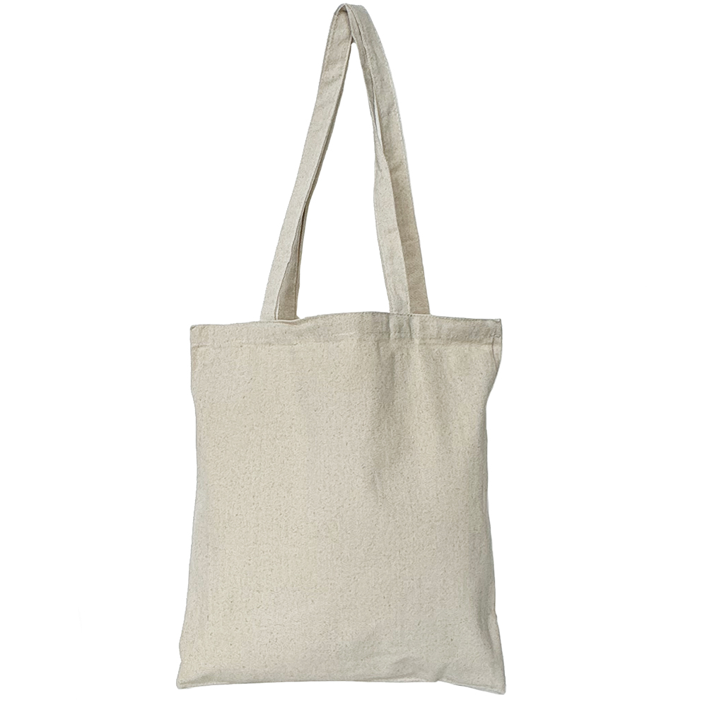 NATURAL COTTON TWILL SHOPPING BAG