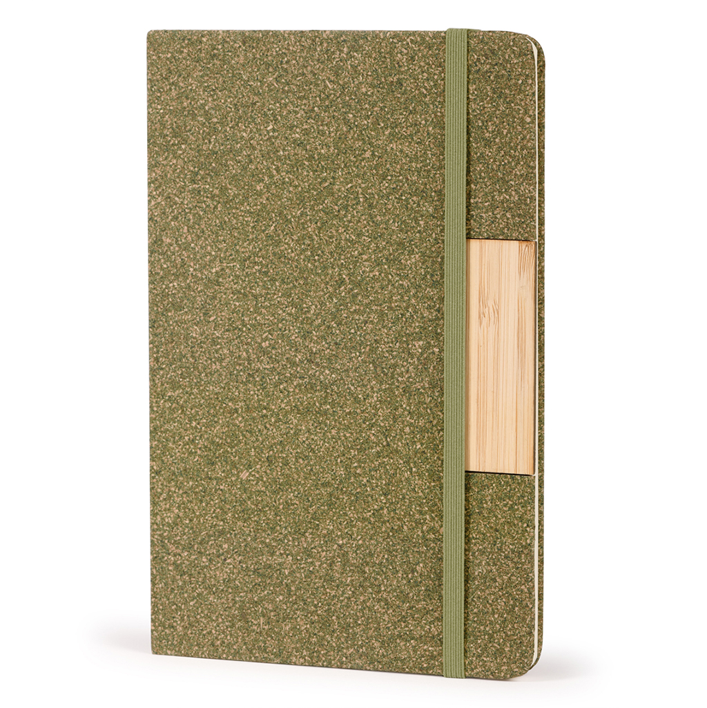 NOTEBOOK WITH TEA GROUNDS