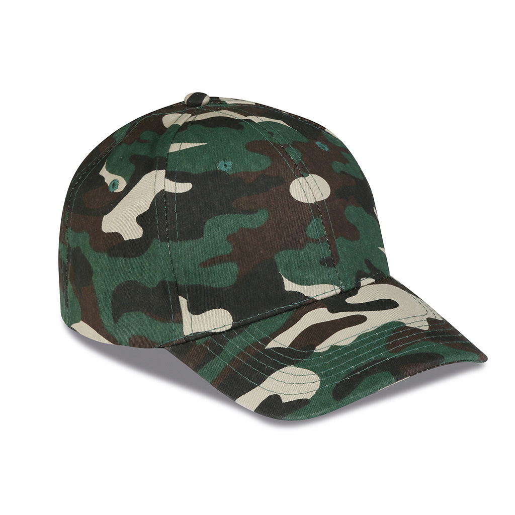 COTTON CAMOUFLAGE MILITARY CAP