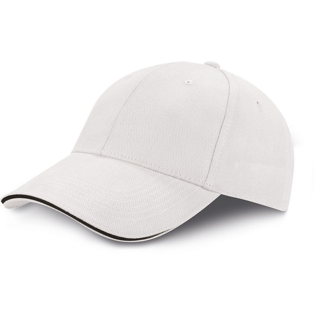 PANELS CAP IN HEAVY BRUSHED COTTON