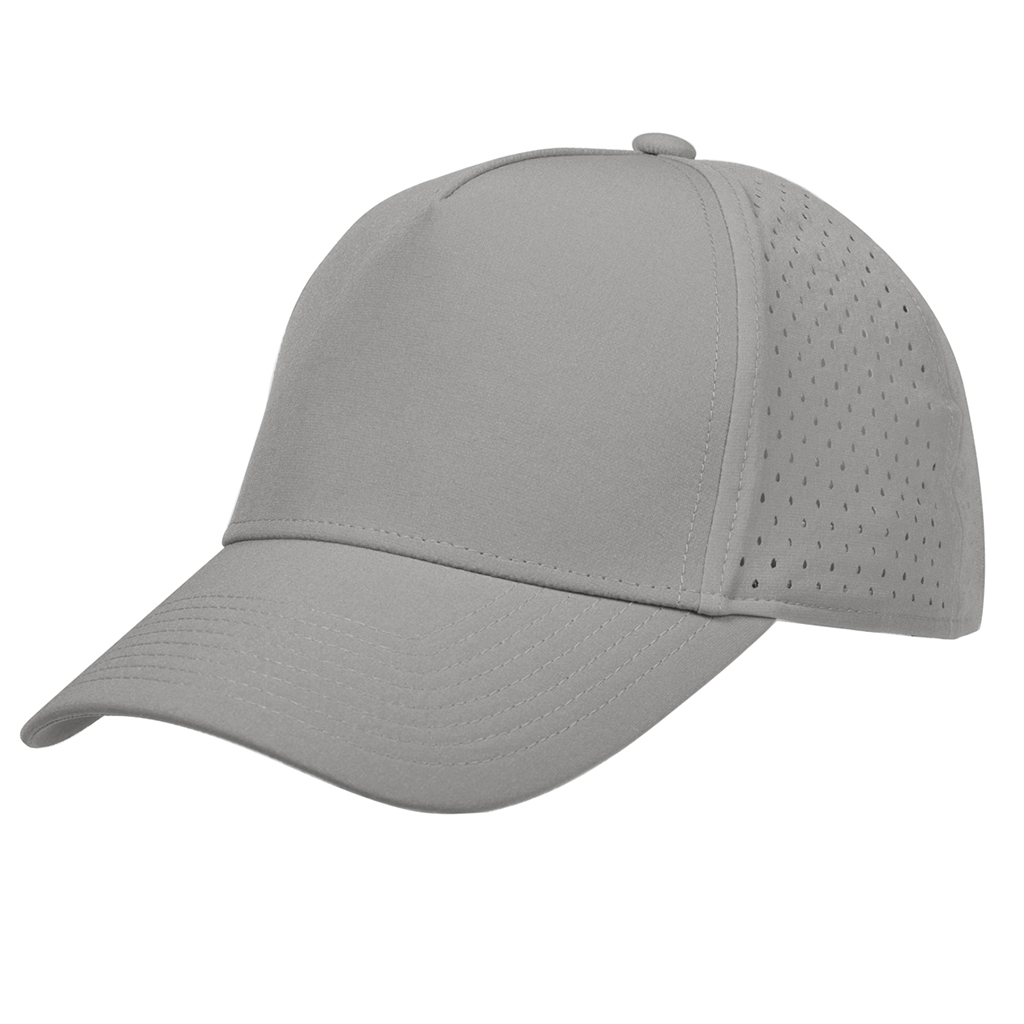 PANEL GOLF CAP WITH VENTILATION HOLES IN POLYESTER