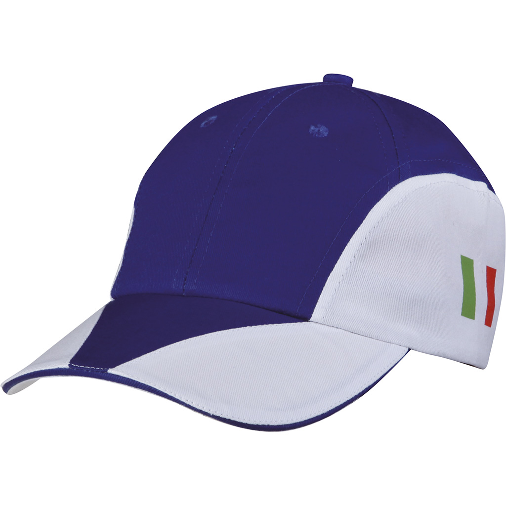 TWO COLOURS PANELS SANDWICH CAP