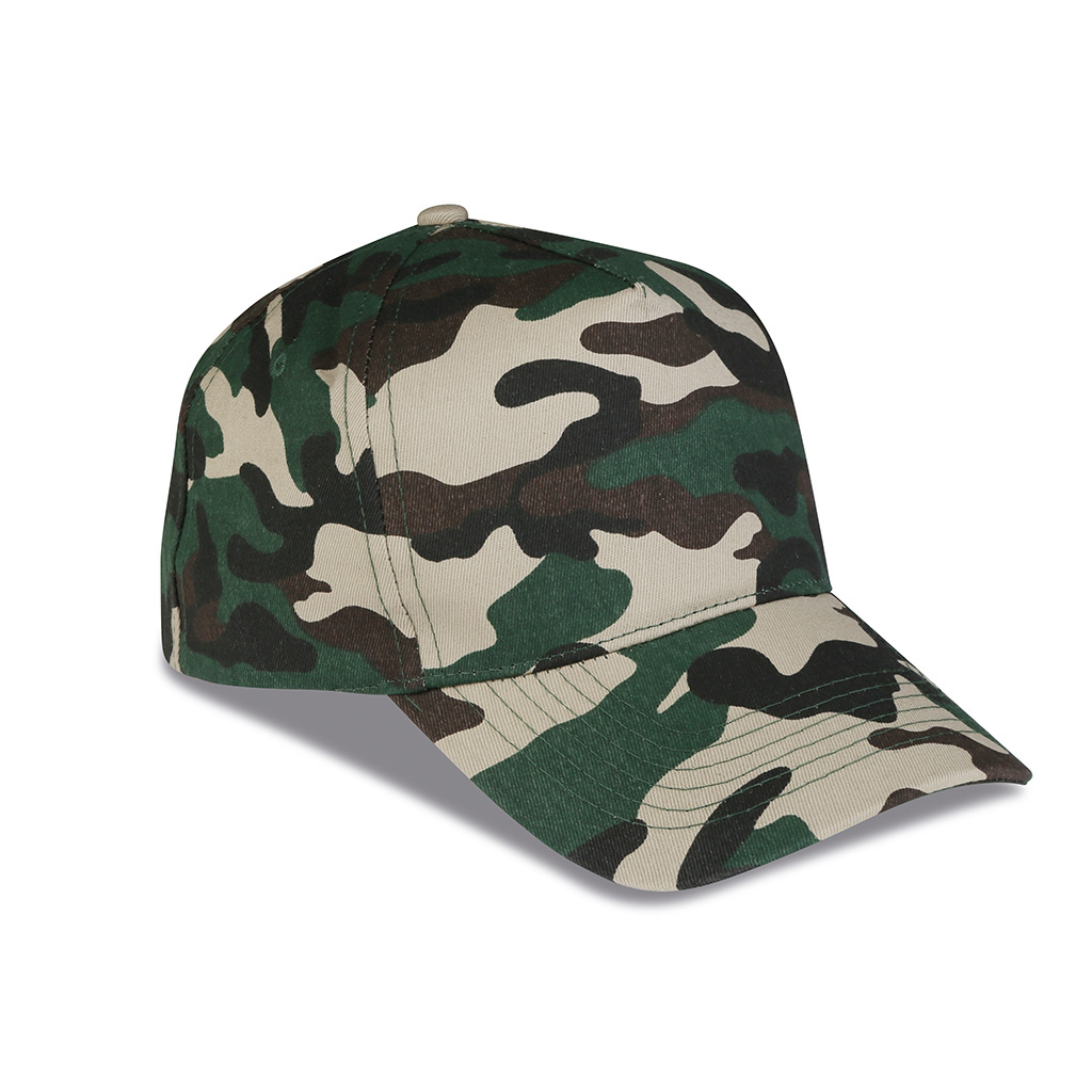 PANEL RAPPER CAP IN COTTON