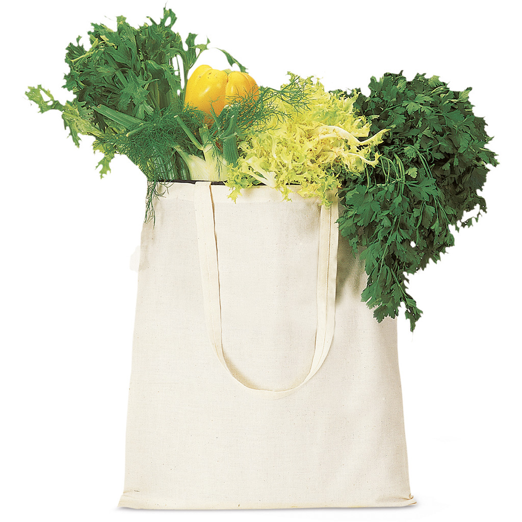 NATURAL COTTON SHOPPING BAG