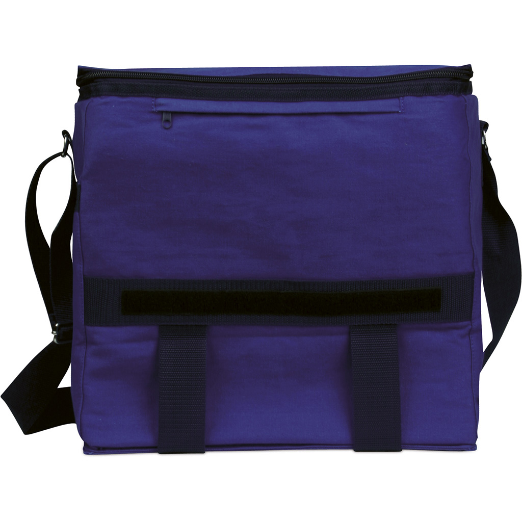 COOLER BAG IN COTTON CANVAS AND POLYESTER