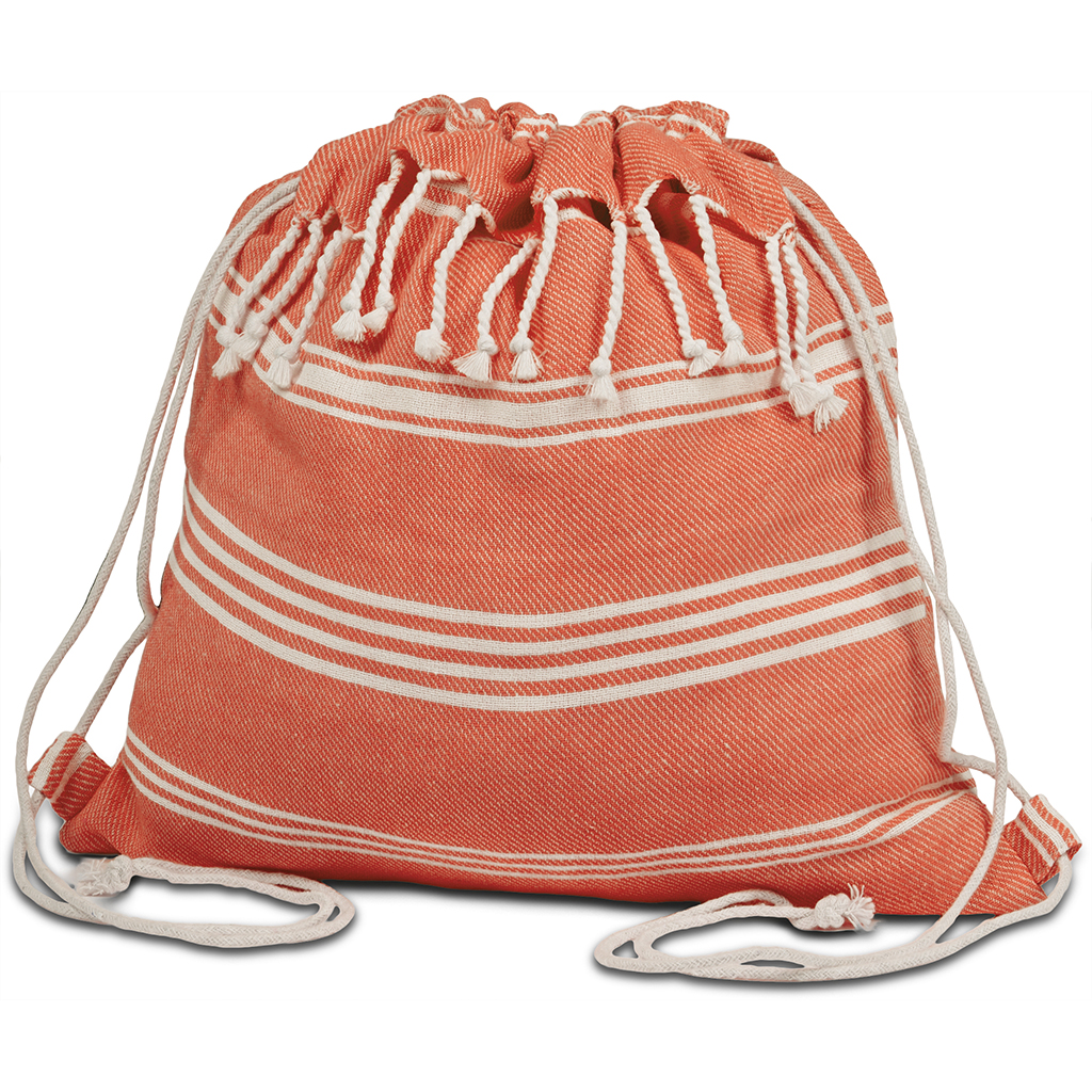 FOUTA KNAPSACK IN RECYCLED COTTON