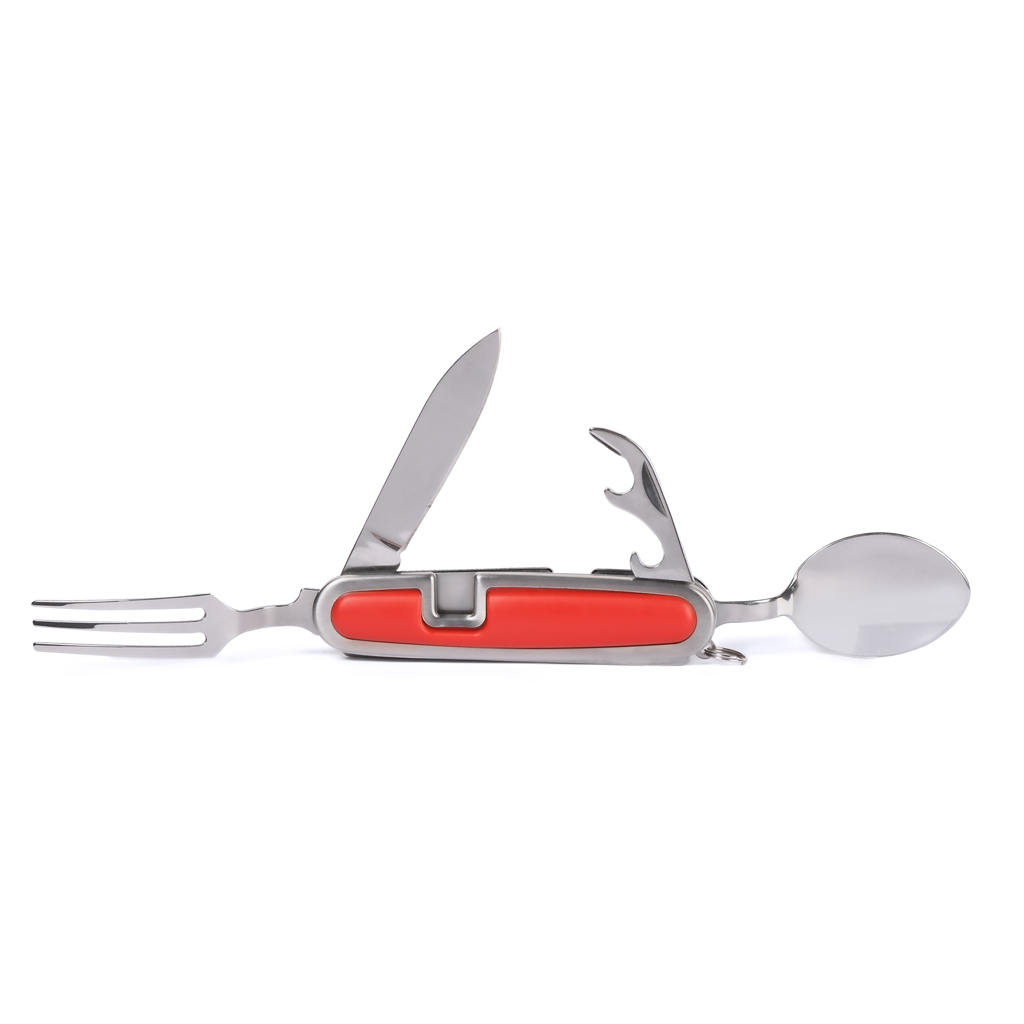 IN FOLDING CAMPING CUTLERY IN STEEL