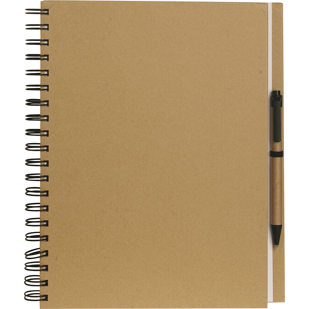 SET OF RECYCLED CARDBOARD NOTEPAD