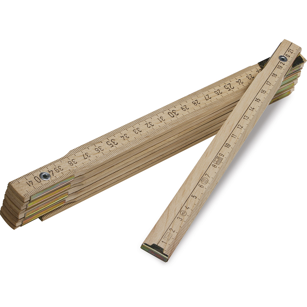 FOLDABLE WOODEN RULER