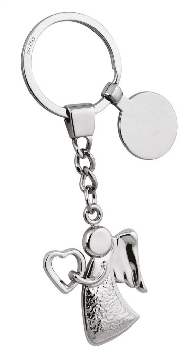 KEYCHAIN ANGEL HEART EMPTY/ COIN