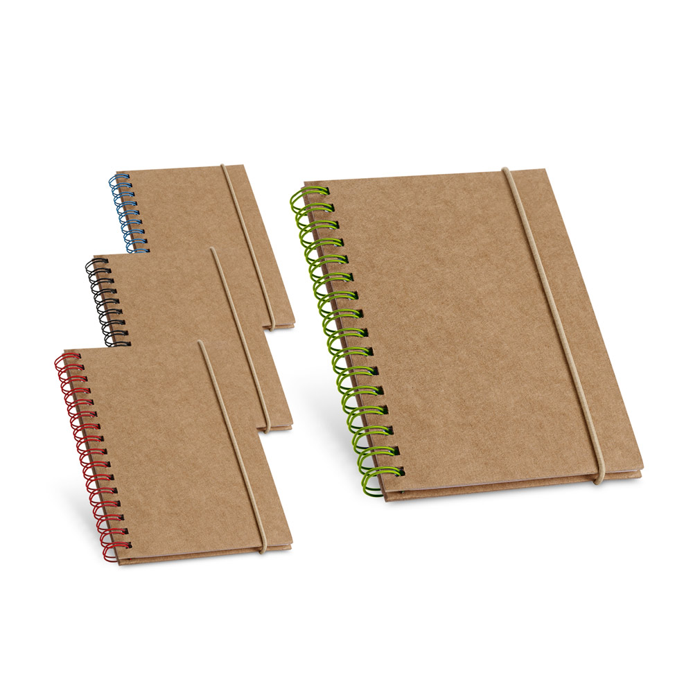 MARLOWE. Spiral pocket sized notepad with lined pages