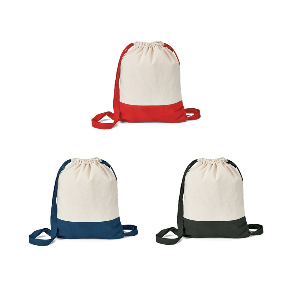 ROMFORD. 100% cotton drawstring bag (180 g/m²)