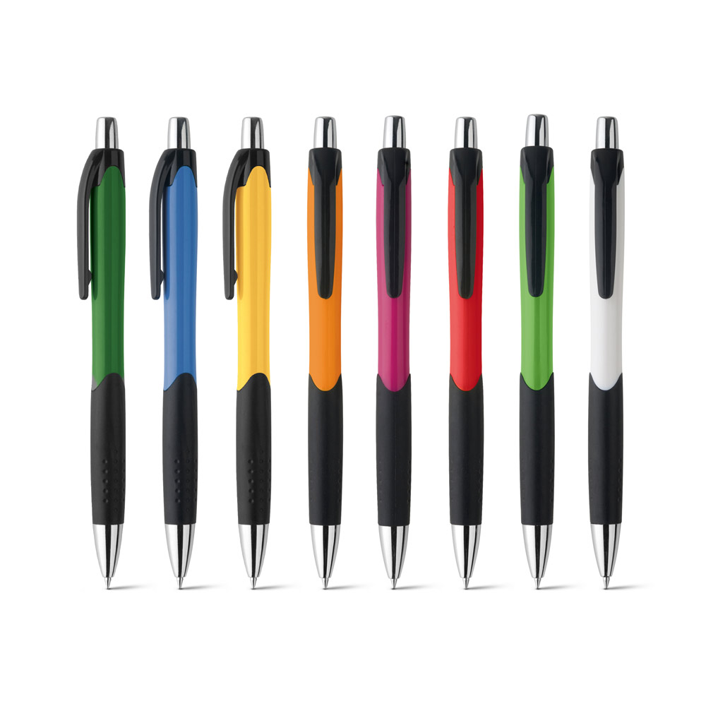 CARIBE. ABS ball pen with non-slip grip