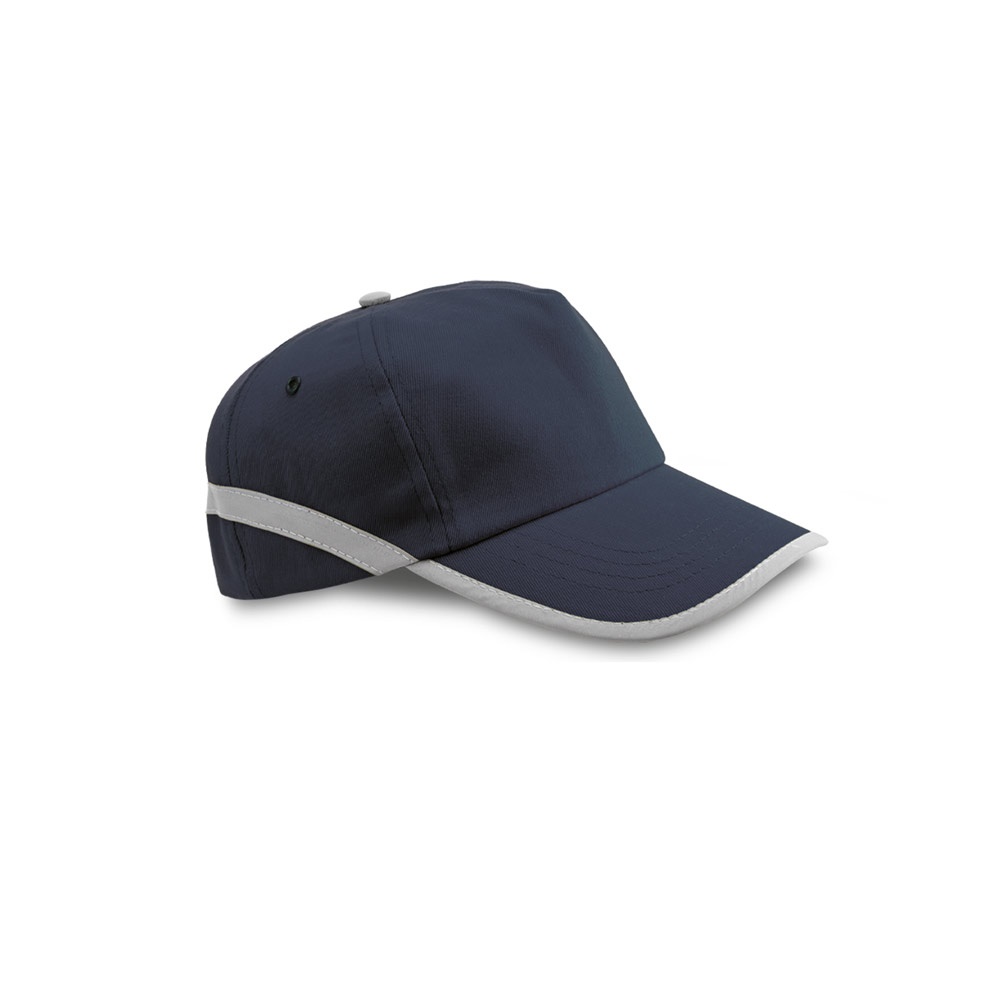 JONES. Polyester cap with reflective elements