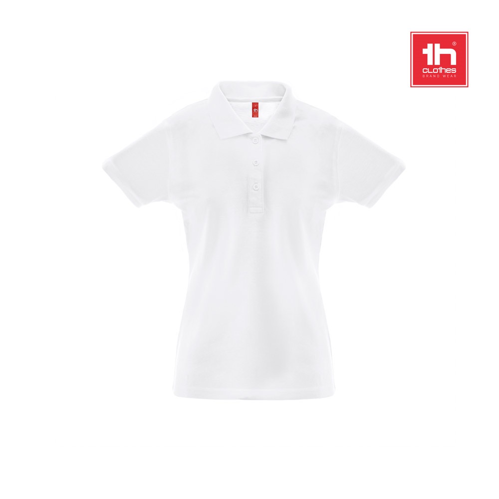 THC BERLIN WOMEN WH. Women's short-sleeved polo shirt