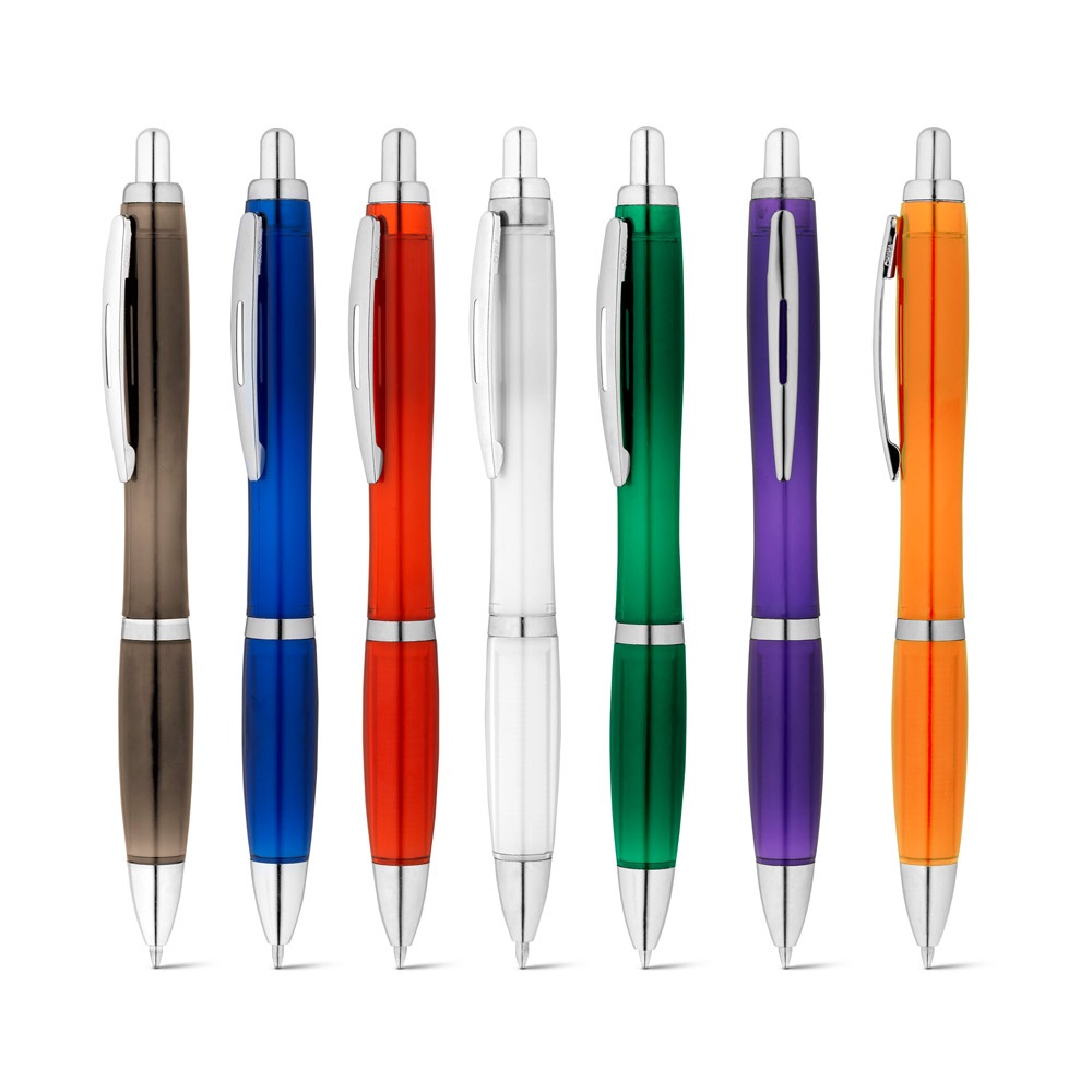 SWING rPET. Recycled PET (100% rPET) ball pen with metal clip