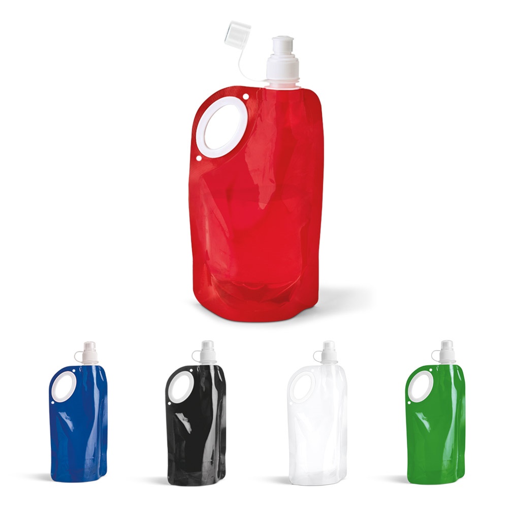 HIKE. Foldable bottle in PET, PA and PE 750 mL