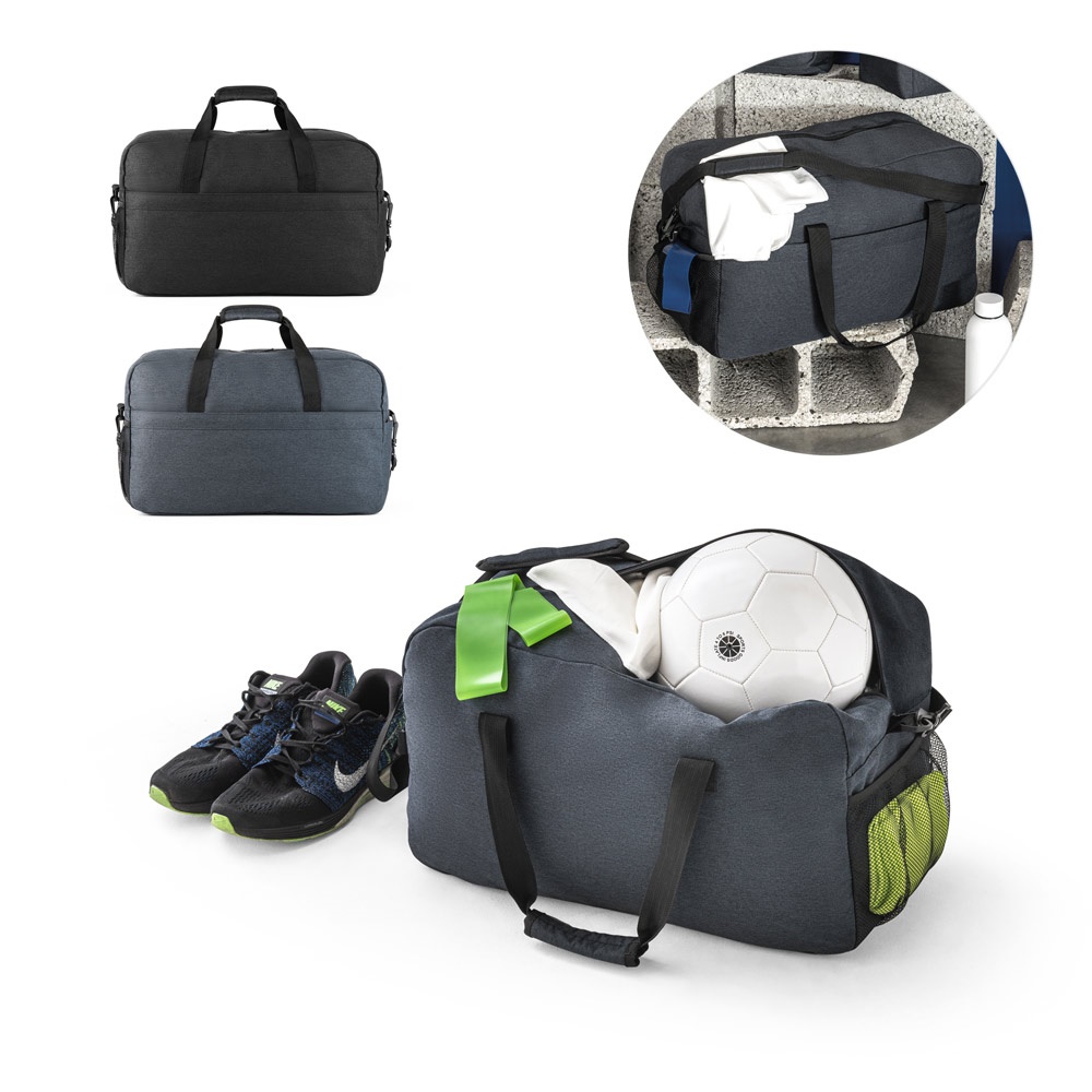 REPURPOSE SPORTS. 600D recycled polyester sports bag