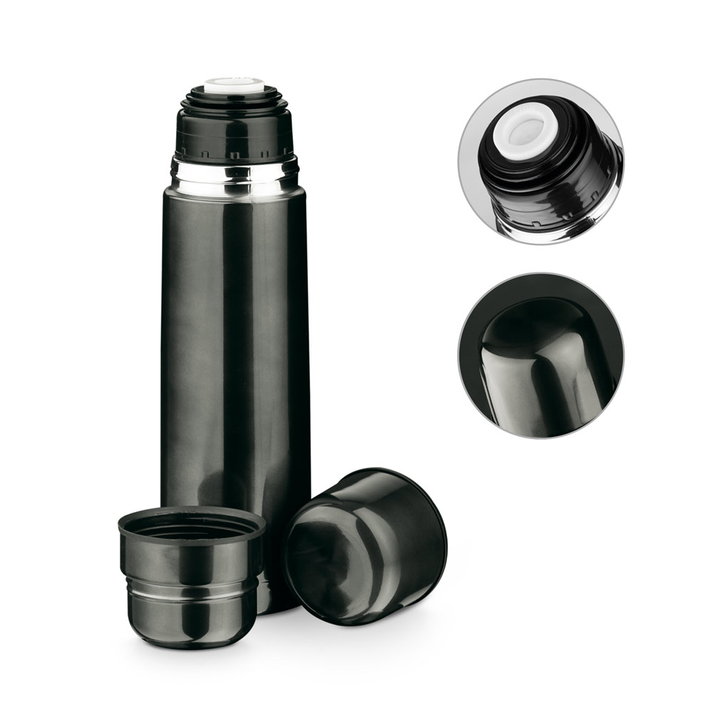 HEAT. Stainless steel thermos 750 mL