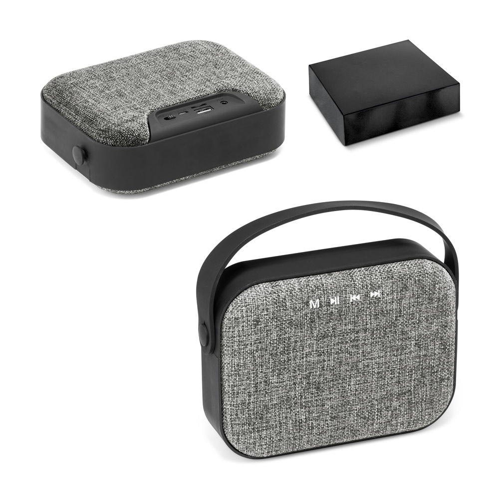 TEDS. Portable 6W speaker with 4h battery life in ABS