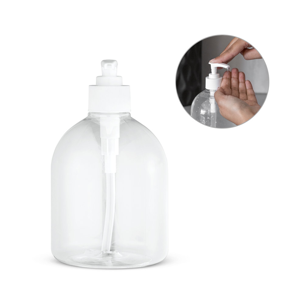 REFLASK 500. Bottle with dispenser in PE and PP 500 mL