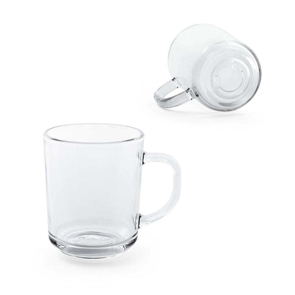 SOFFY. Glass mug 230 mL